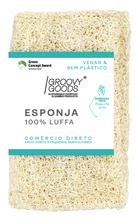 Carregar imagem na Galeria, Esponja e Esfregão Vegetal de Luffa 2 em 1