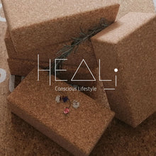 Carregar imagem na Galeria, Bloco de Cortiça para Yoga Heali