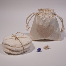 Carregar imagem na Galeria, Bolsa de Algodão Orgânico para discos desmaquilhantes