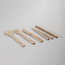 Carregar imagem na Galeria, Kit de talheres Reutilizáveis Banbu