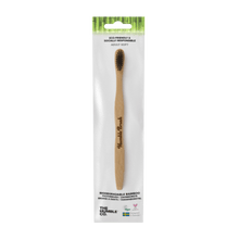 Carregar imagem na Galeria, Escova de Dentes de bambu Suave de Cabo Plano The Humble Co.