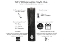 Carregar imagem na Galeria, Filtro de Carvão Ativo Purificador de Água Woody