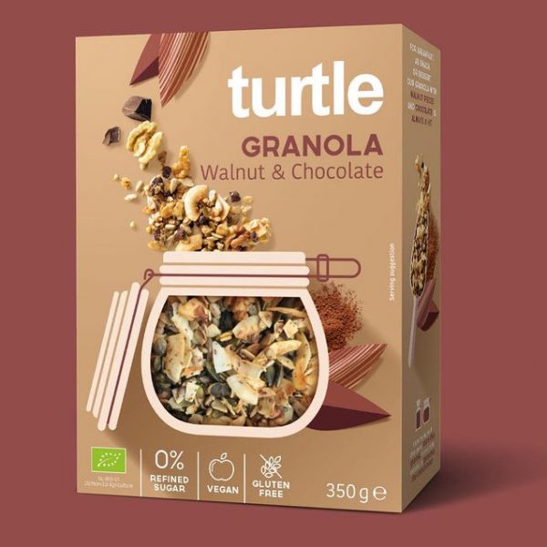 Granola Noz & Chocolate BIO 350g - Turtle